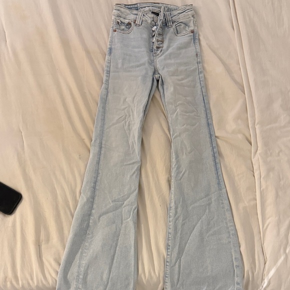 American Eagle Outfitters Denim - American Eagle Outfitters Light Blue Flare Jeans